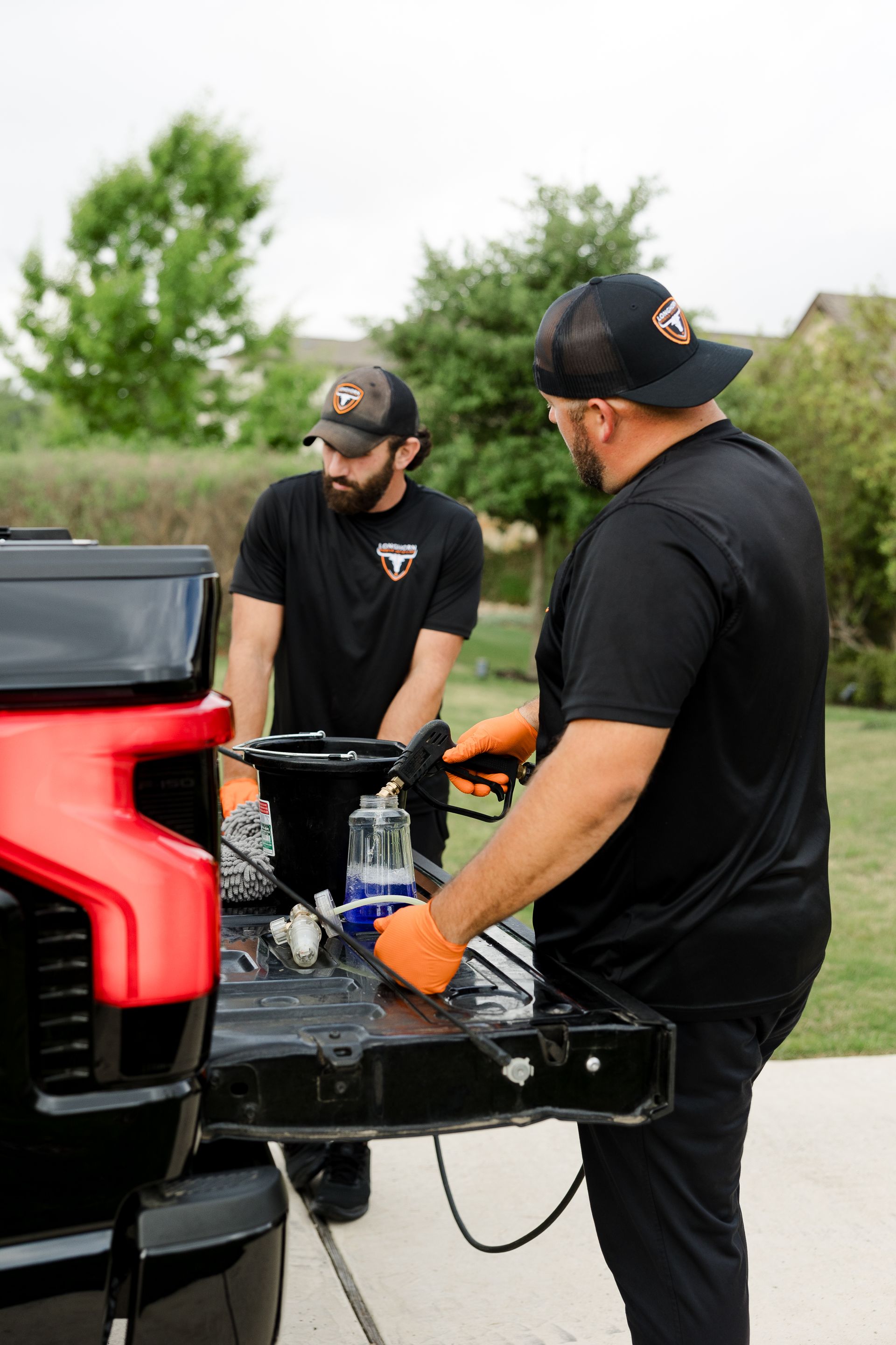 Longhorn Mobile Detailing Working for Client | Austin TX