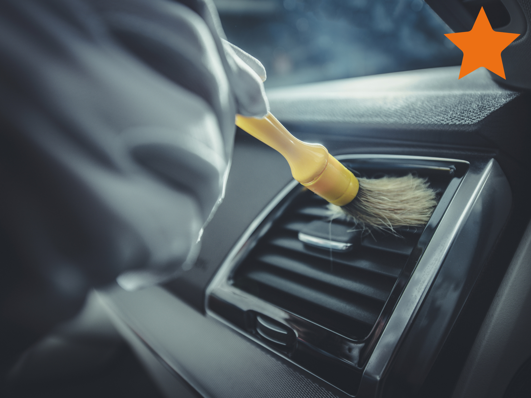 Experience the best mobile car cleaning services in Driftwood TX Cleaning Air Vent in Car | Mobile interior car cleaning in Wimberely and Driftwood TX