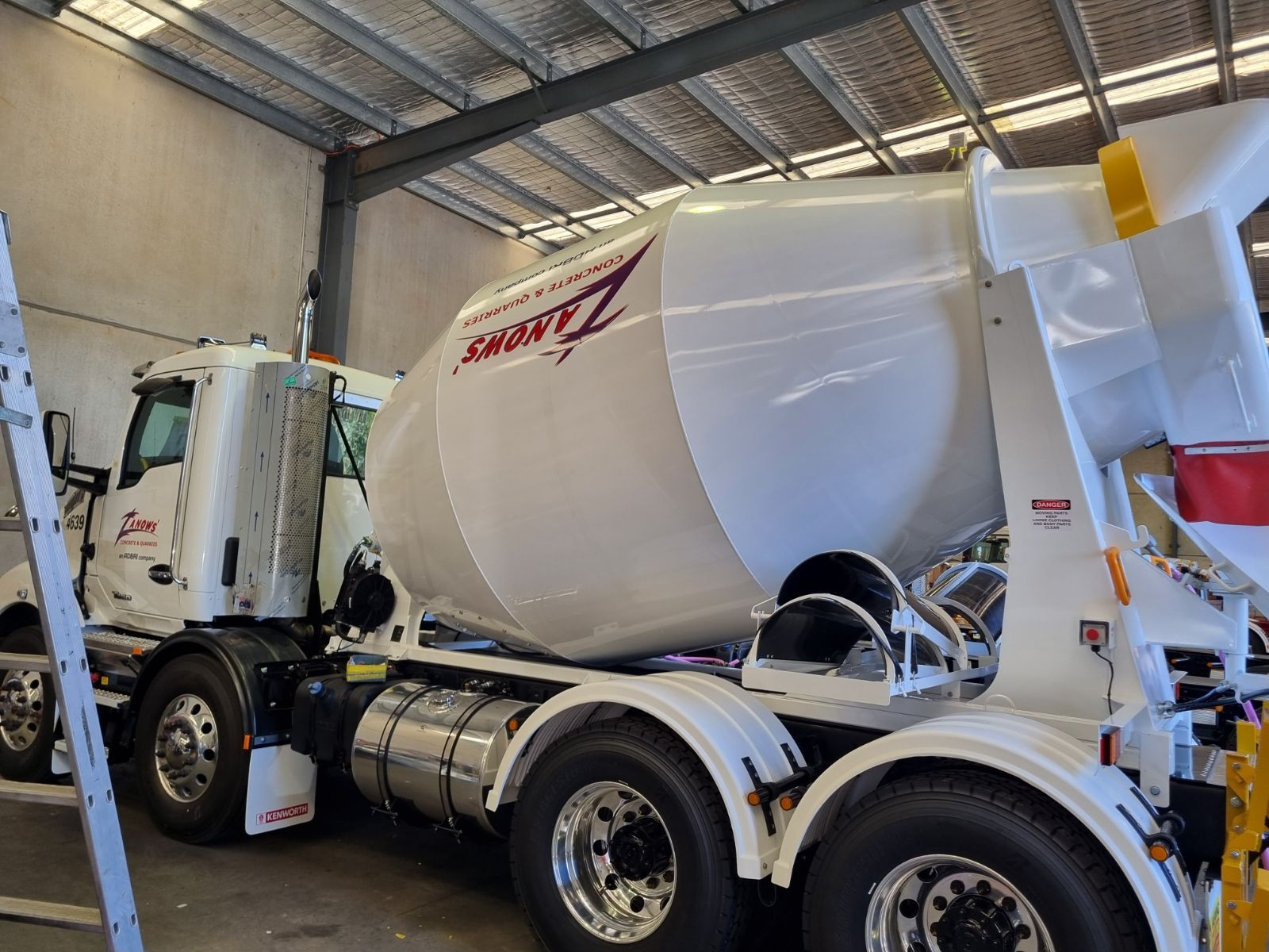 Concrete Mixer Servicing — Sumner, QLD  — Thai Steel Fabrications