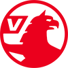 A red and white logo with an eagle in a circle.