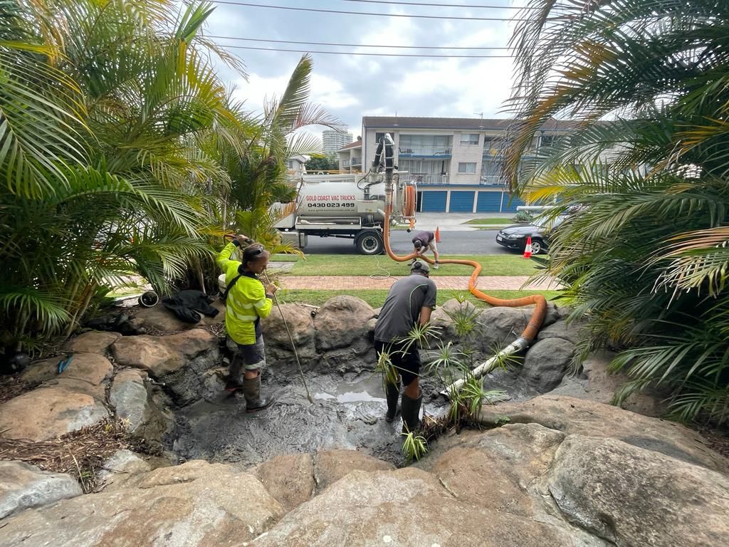 Sediment Removal Job | Gold Coast Vac Trucks