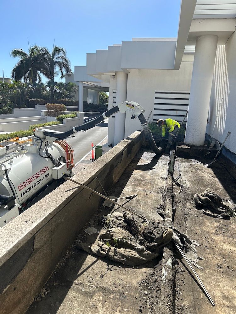 Responsible disposal of Pebblecrete/aggregate slurry | Gold Coast Vac Trucks