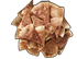 Pile of cinnamon sugar tortilla chips.