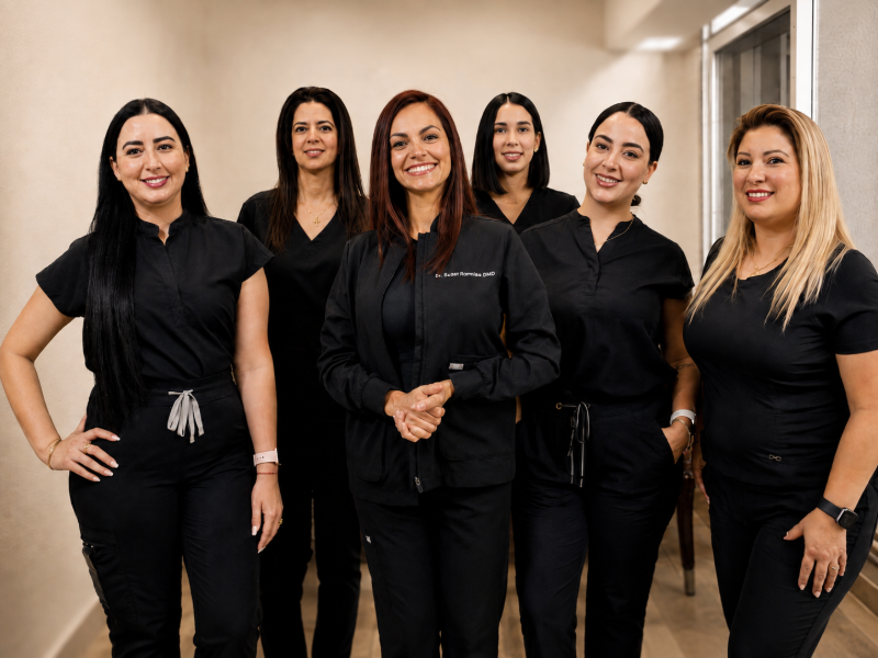 Dr. Romano and Team Group Photo - Romano Smile