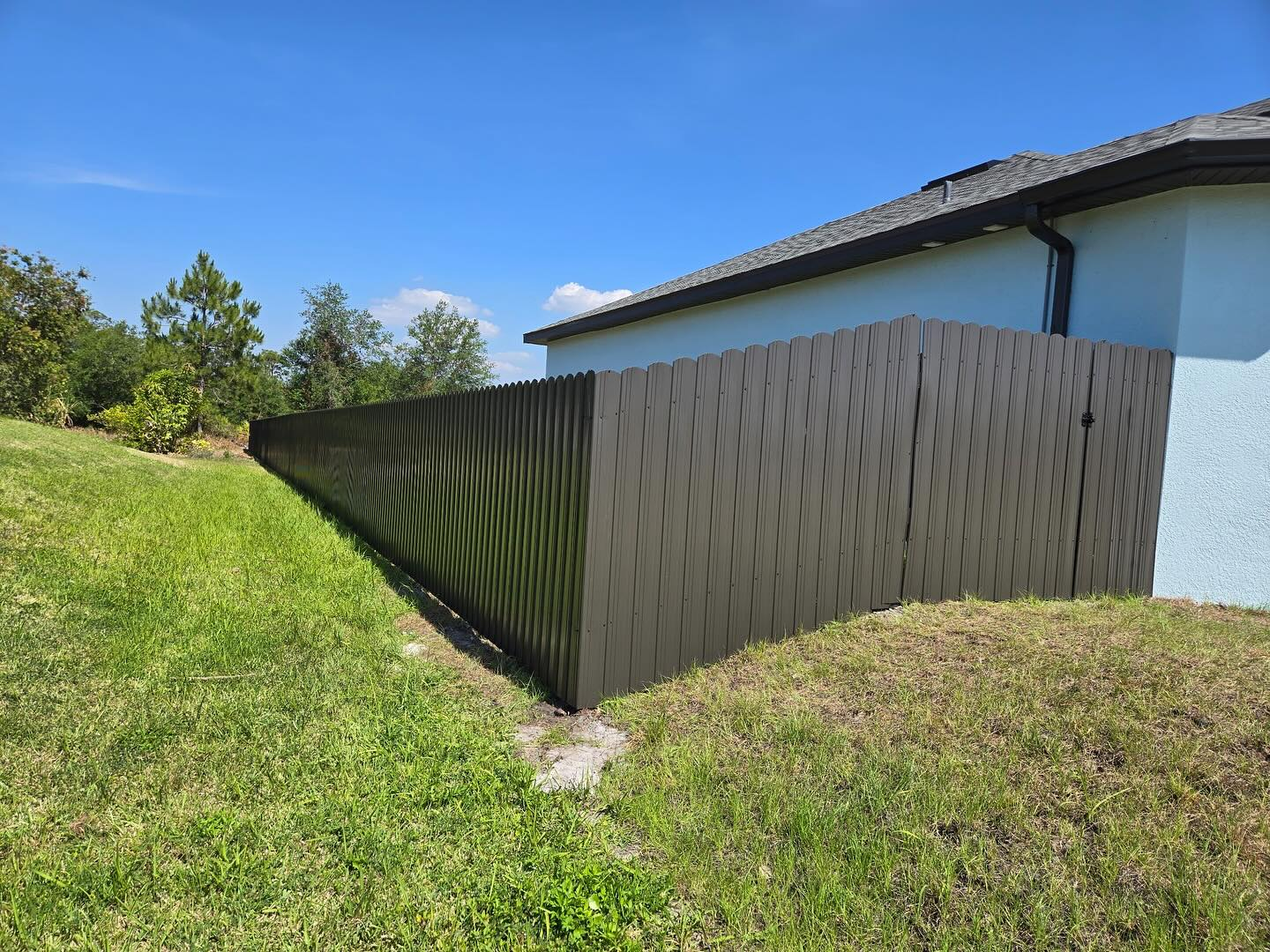 Metal Privacy Fence in Lehigh Acres, FL