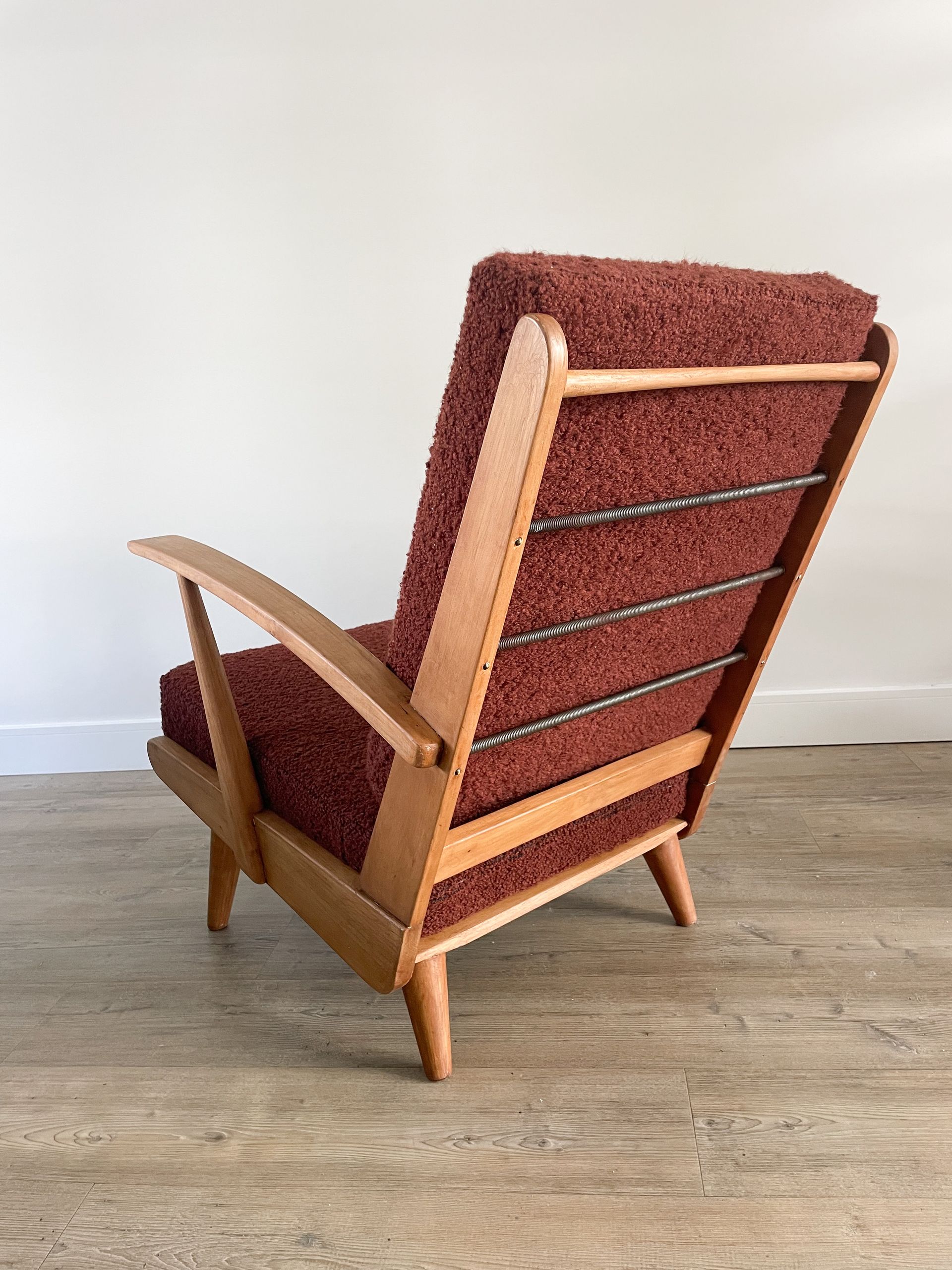 Vintage fauteuil | opnieuw gestoffeerd