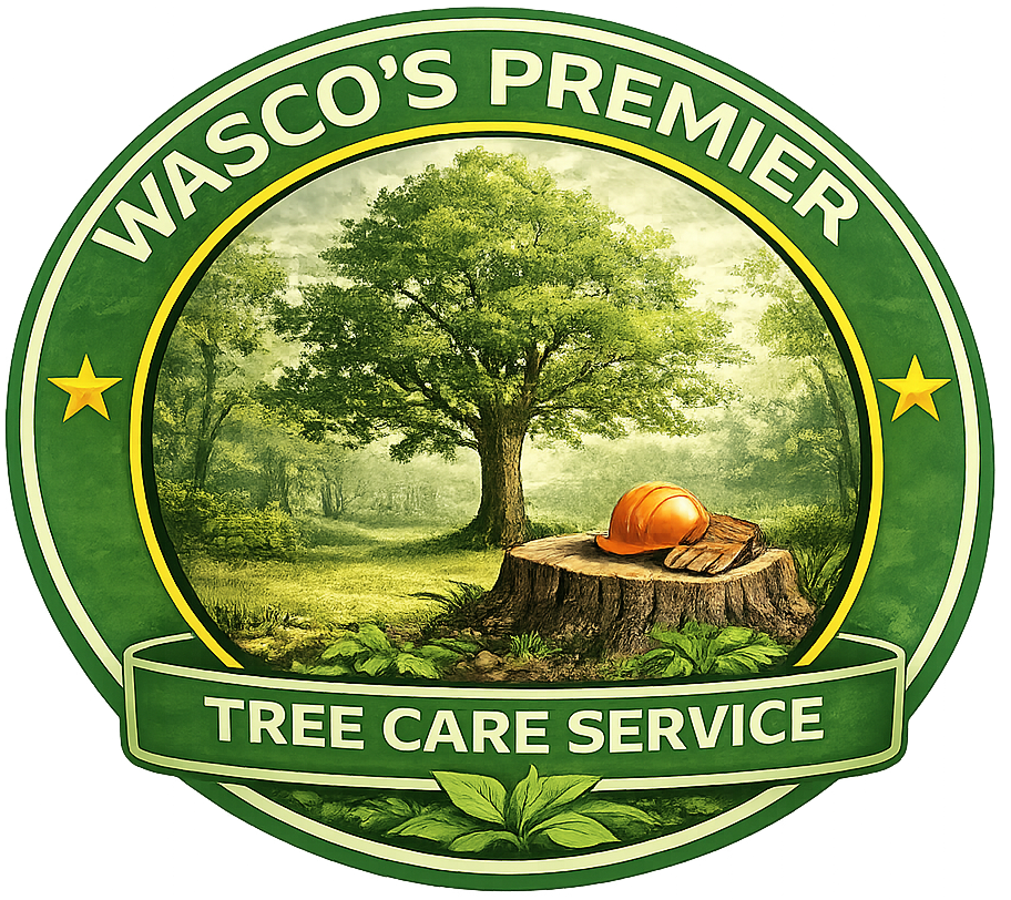 Wasco's Premier Tree Care Service logo
