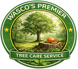 Wasco's Premier Tree Care Service logo