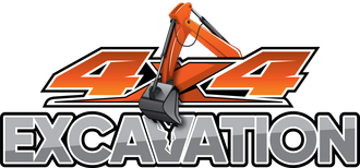 4x4 excavation logo