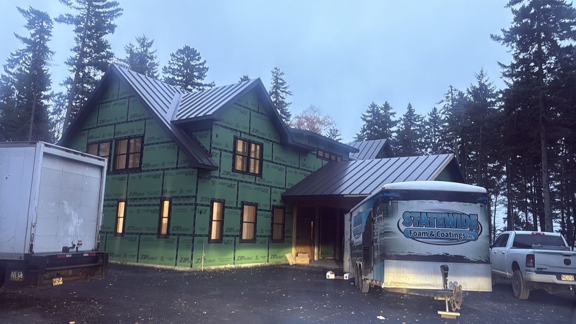 new home spray foam maine
