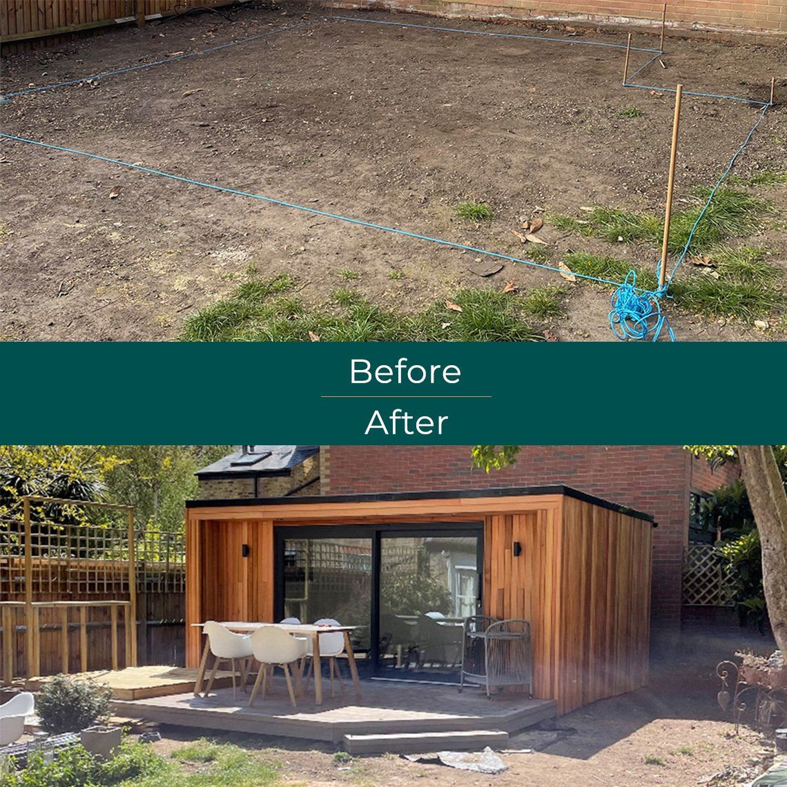 Fulham garden room project