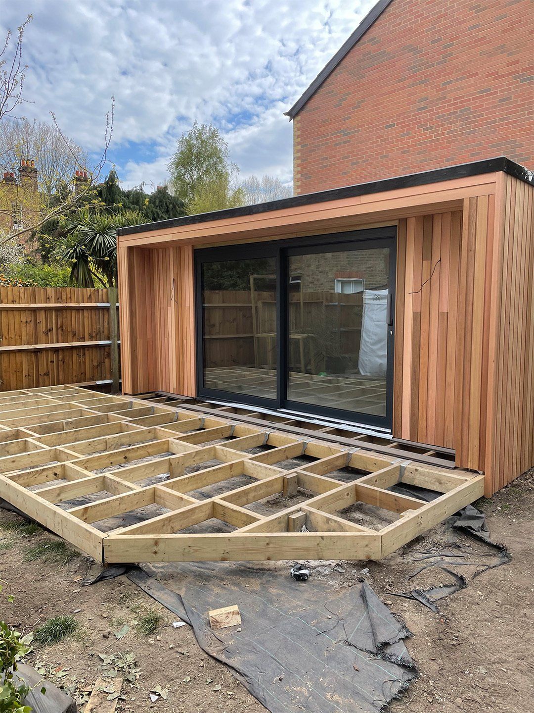 Fulham garden room project