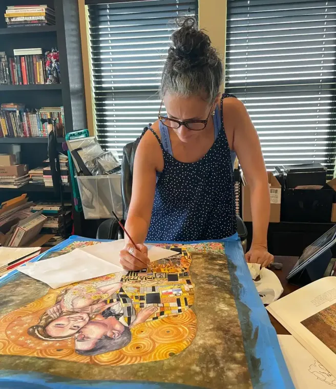 Evelyn Mora watercolor artist