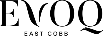 Evoq logo.