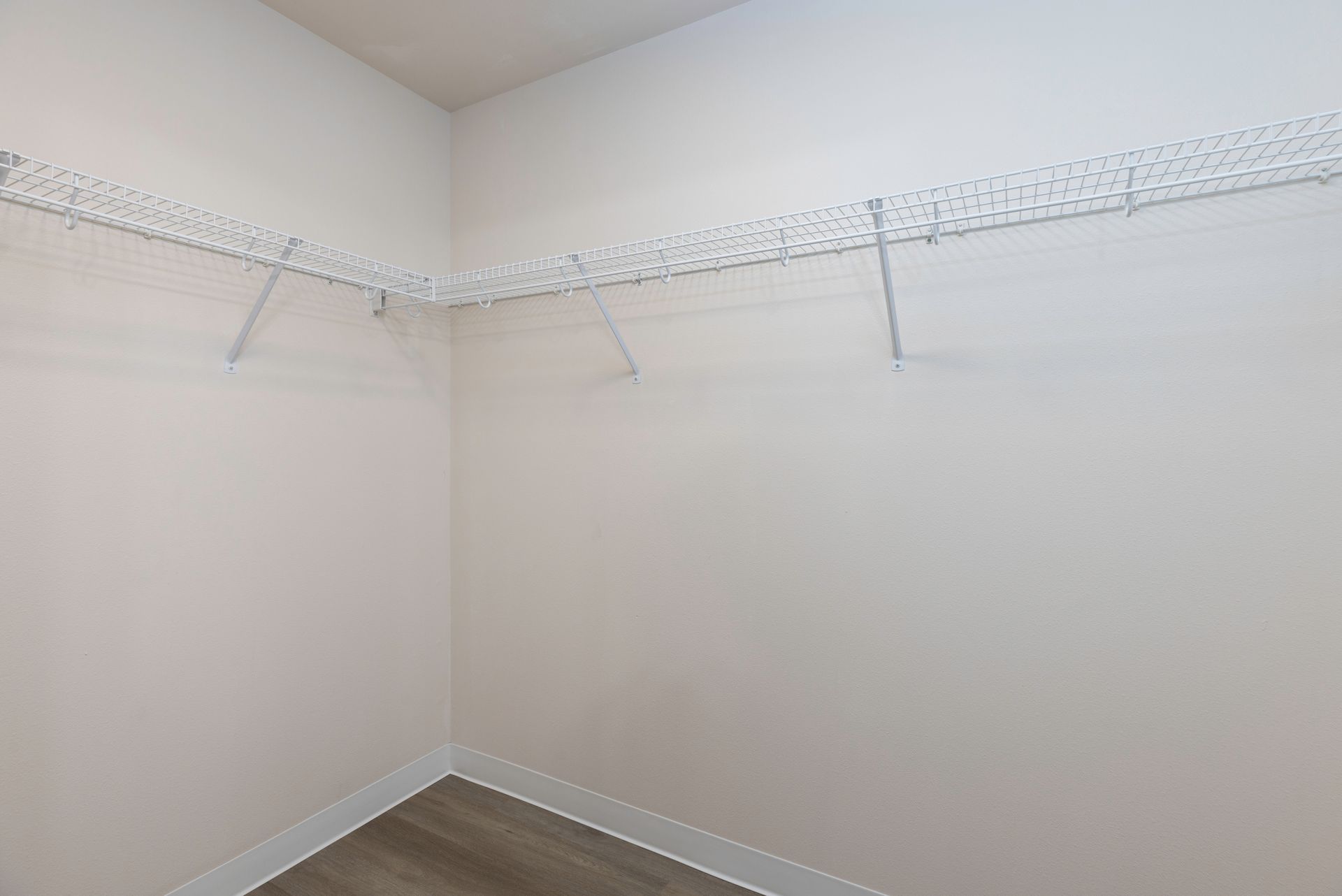 Photo of a walk-in closet