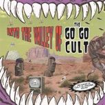 A cartoon of a dinosaur 's teeth on the cover of a cd.