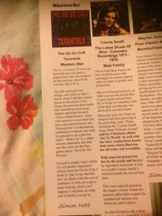A newspaper article about tarantula written by simon nott