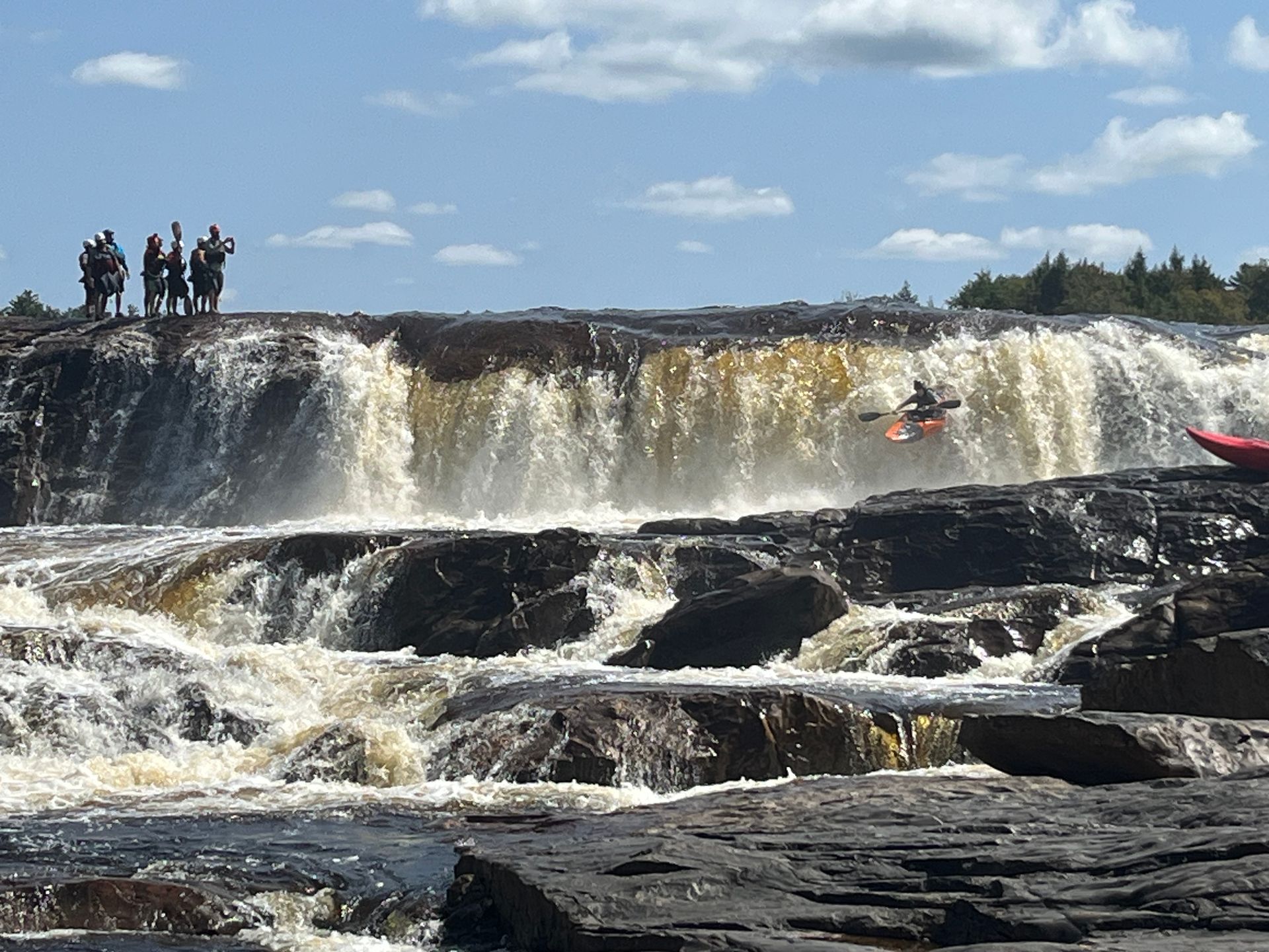 kayaking augers falls at beaverfest