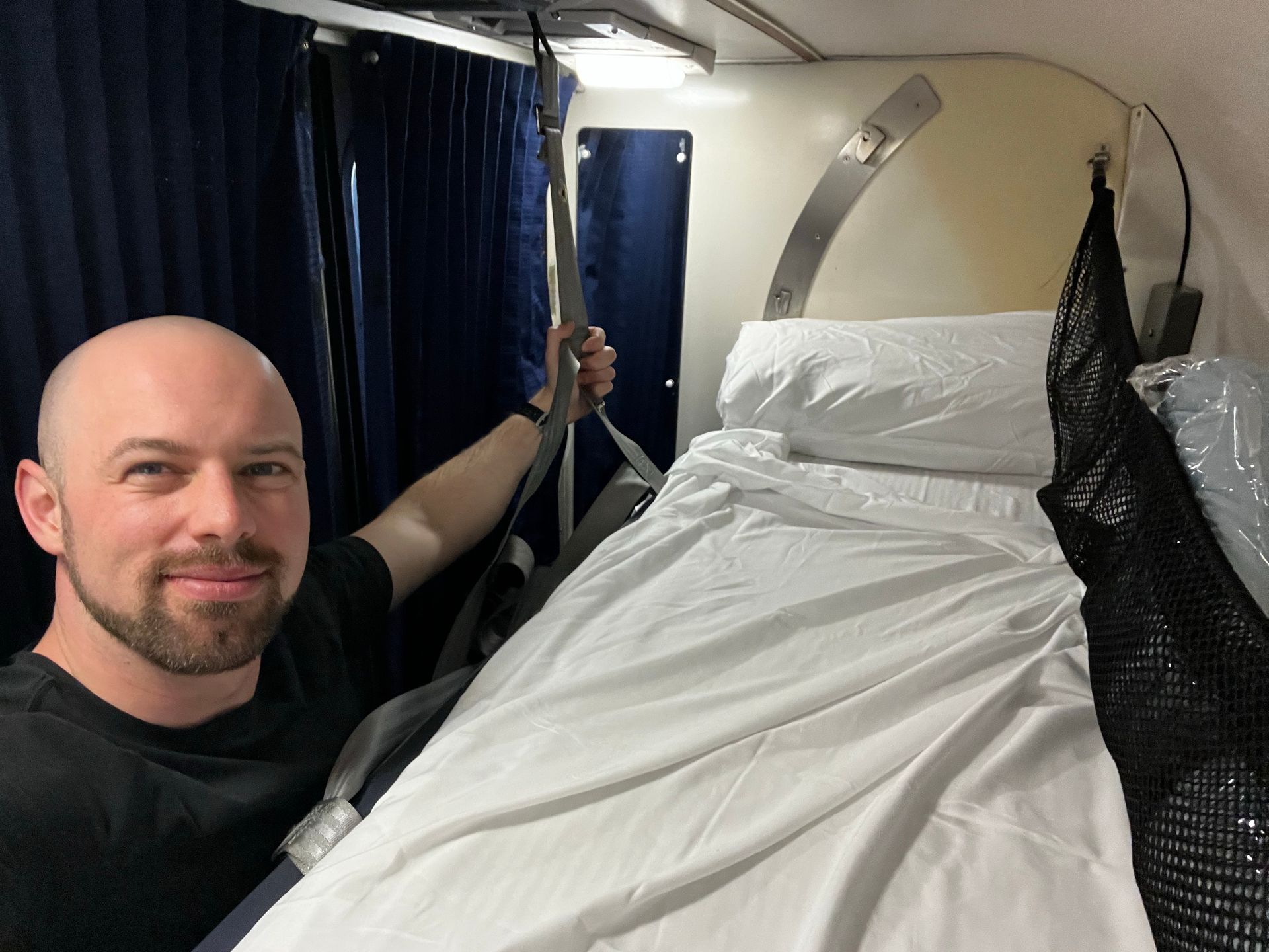 Amtrack loft bed in roomette