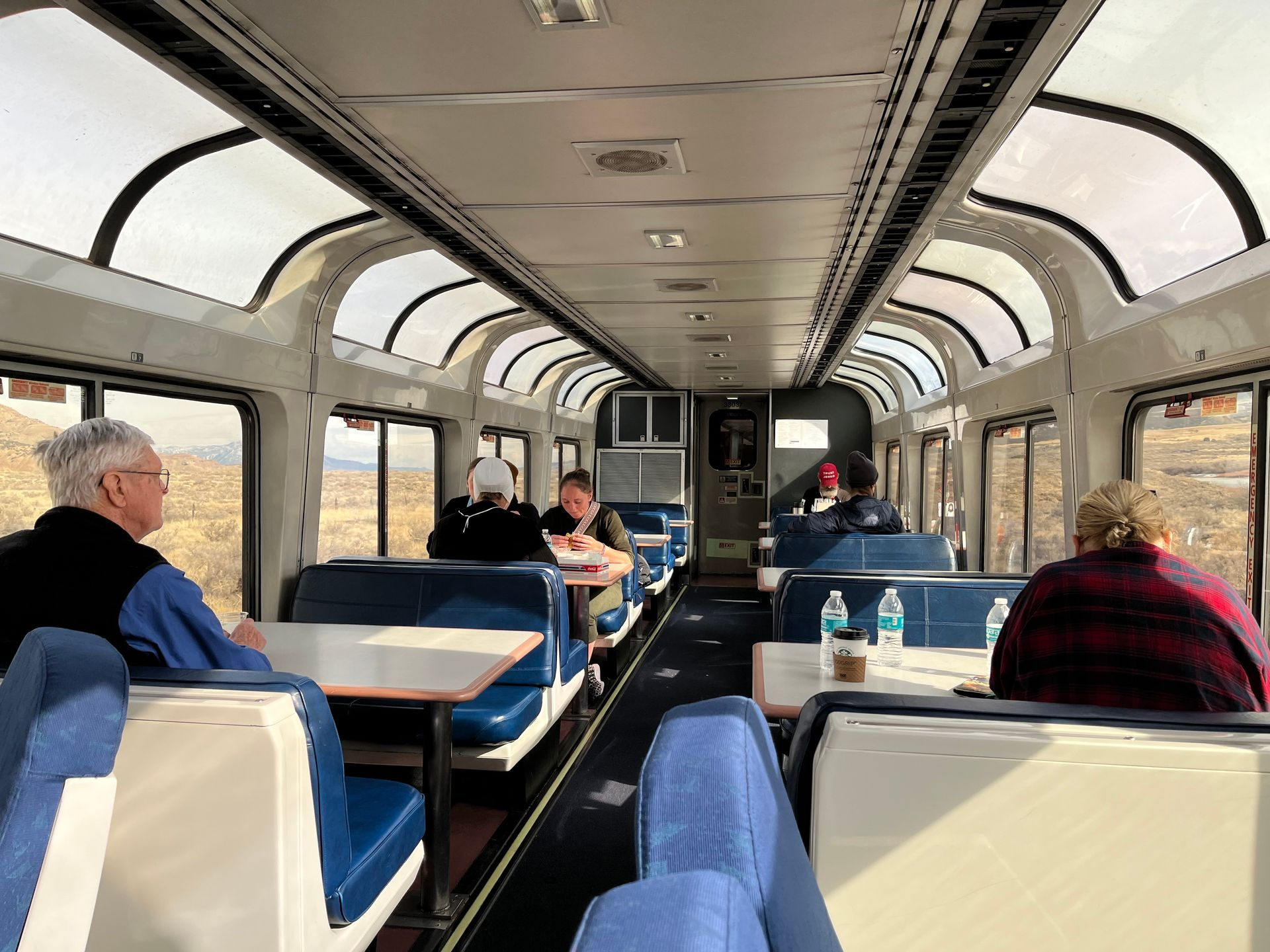 Experience riding the Amtrack