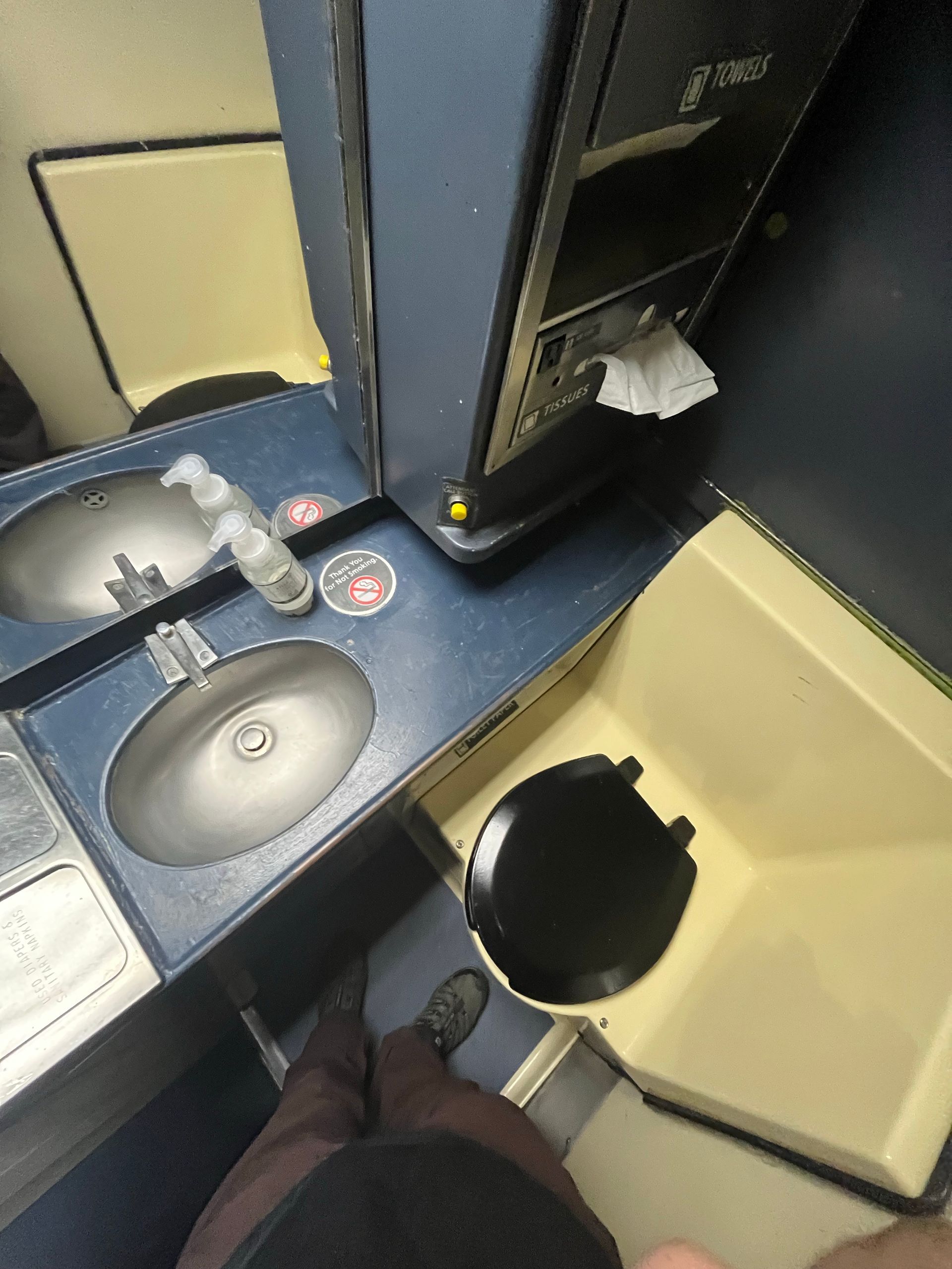 Amtrack Public Bathroom