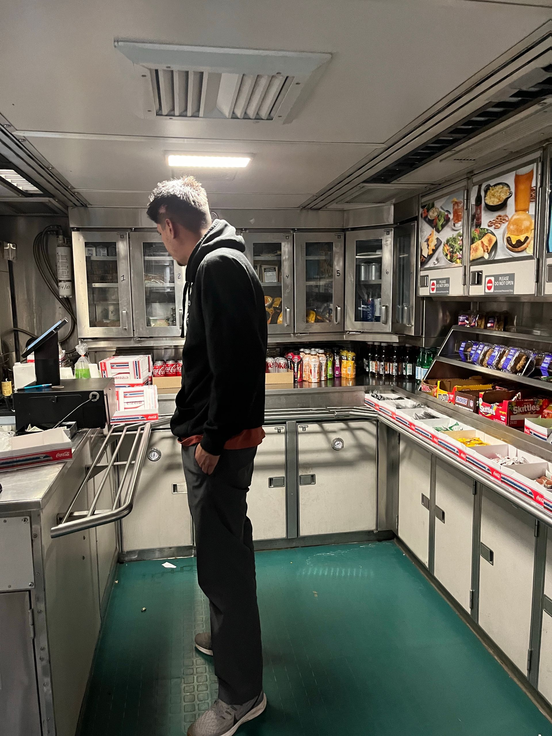 Amtrack Snack Bar