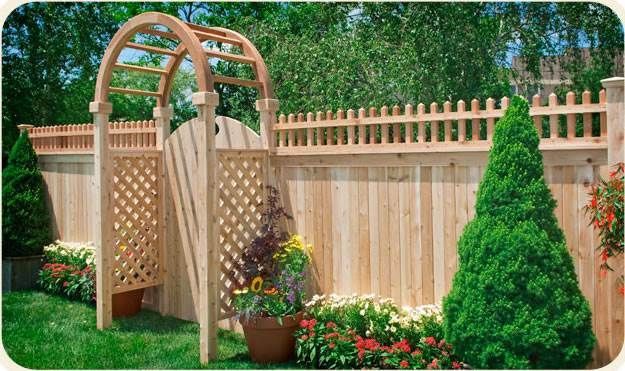 Backyard wood fences – Branchburg, NJ - Eagle Fence Supply Inc