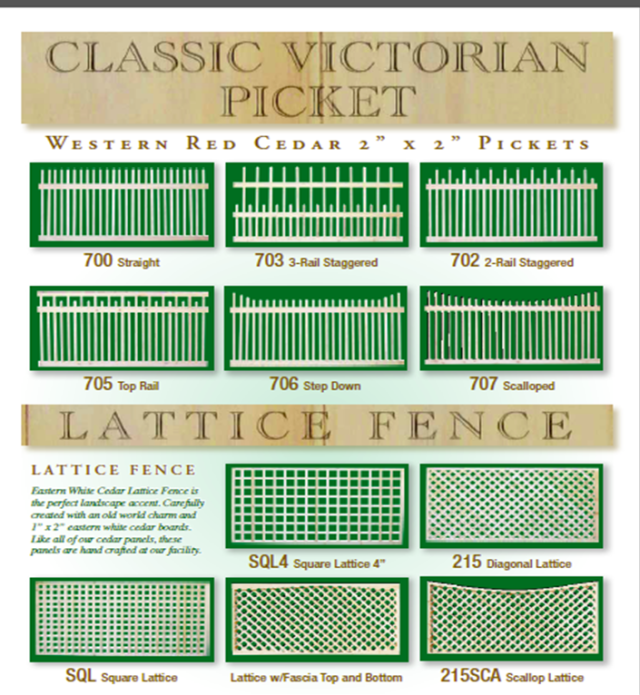Different types of wood fences – Branchburg, NJ - Eagle Fence Supply Inc
