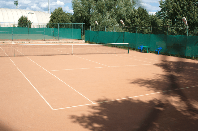 Tennis court – Branchburg, NJ - Eagle Fence Supply Inc