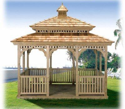 Quality built gazebos – Branchburg, NJ - Eagle Fence Supply Inc