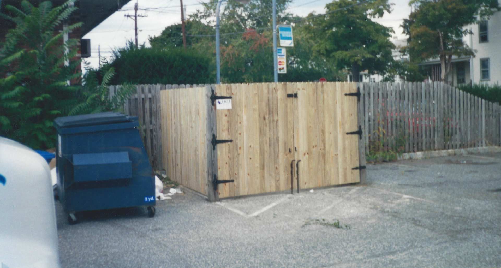 Residential wooden gate – Branchburg, NJ - Eagle Fence Supply Inc