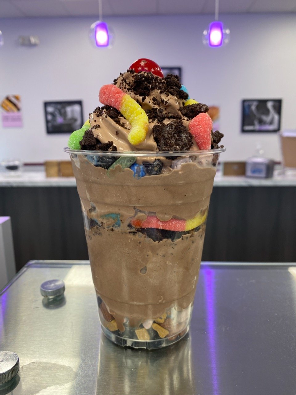 The Udder Bar Serving Premium Ice Cream