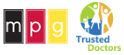 MPG Trusted Doctors logo with colorful icon and text