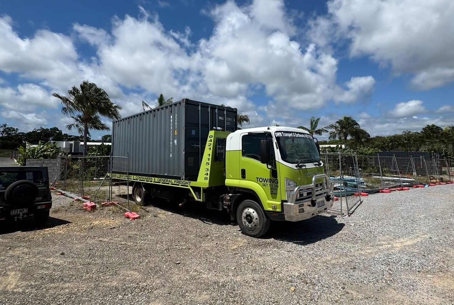 Tilt tray transport