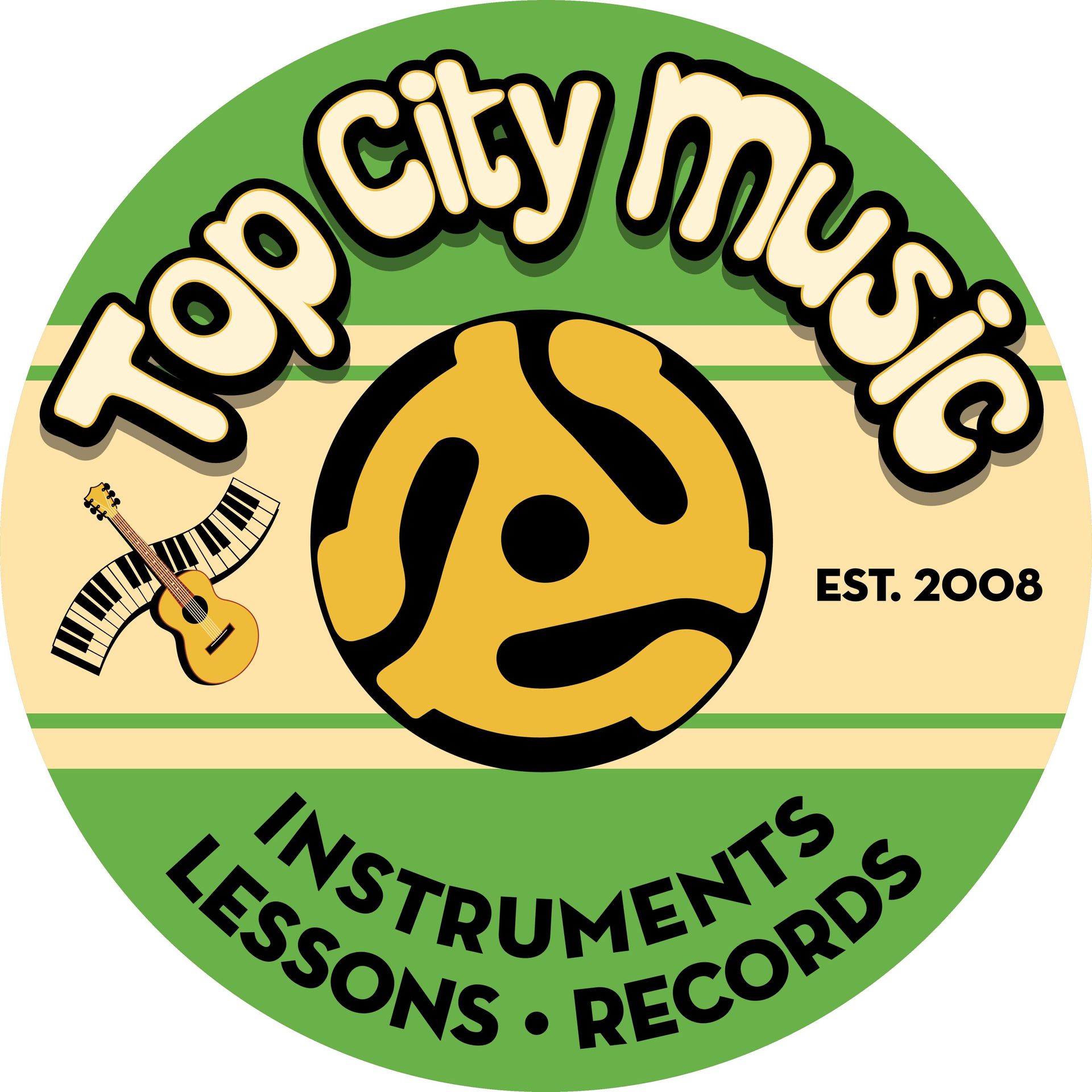 Top City Music Logo, Topeka KS
