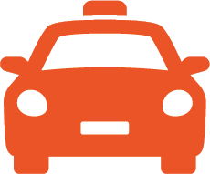 A car driving on a dusty road A car driving on a dusty road