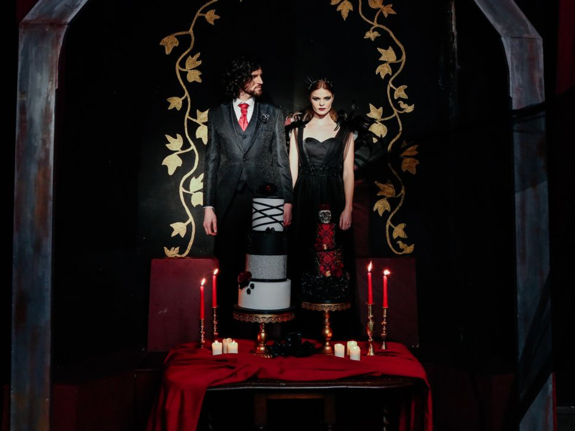 Silverleaf Cake Company Wedding cakes, wedding cakes leicester, gothic wedding cake