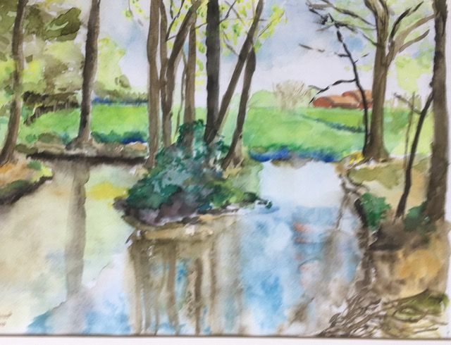 De Dommel bij V’waard 40x50 cm