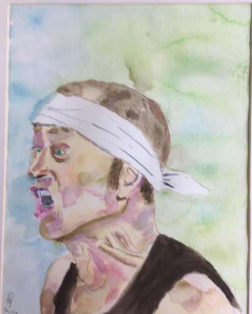 Boze man 40x50 cm