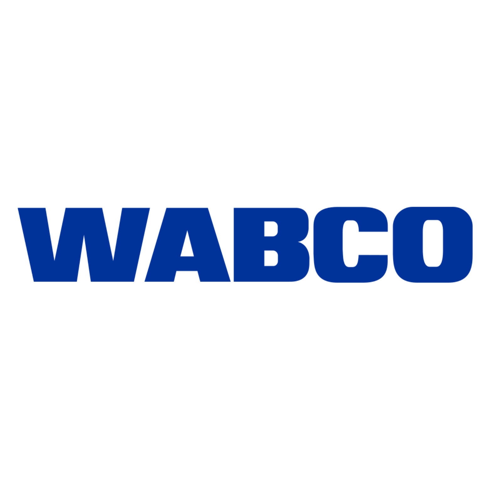 WABCO logo in blue on a white background.
