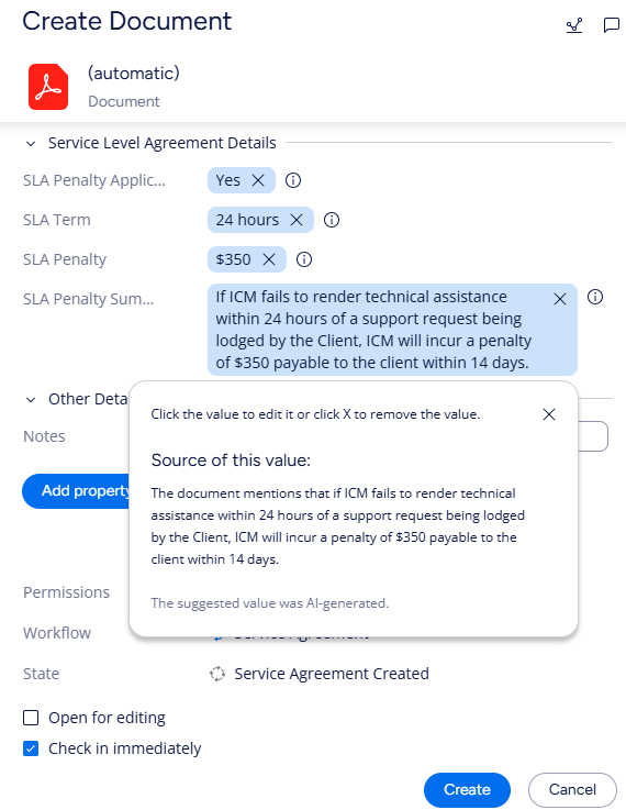 AI-driven information management
AI records management