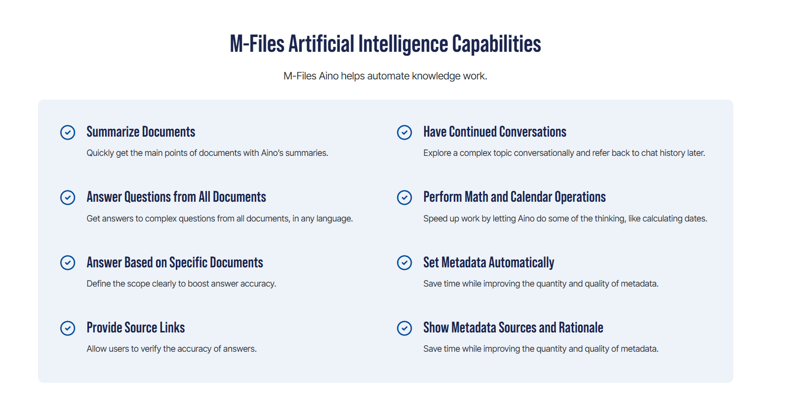 AI document management
Generative AI