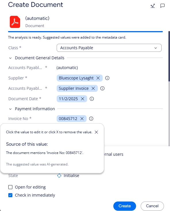 Intelligent document management