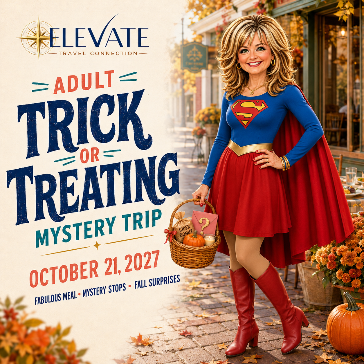 Adult Trick or Treat Mystery Tour