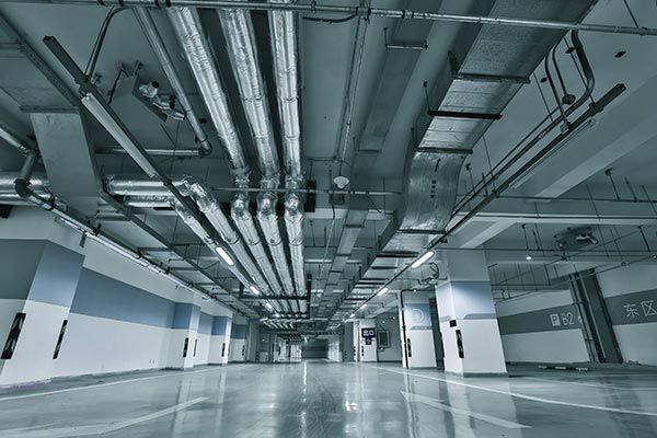 Techos metálicos, Naves industriales