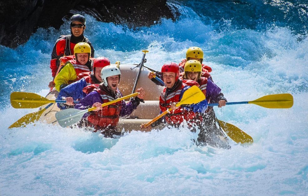 Rafting near Bear Creek Guest Ranch
