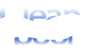 White logo with a stylized cloud shape and text: 