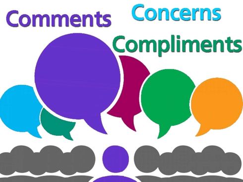 For Compliments or complaints Click here.