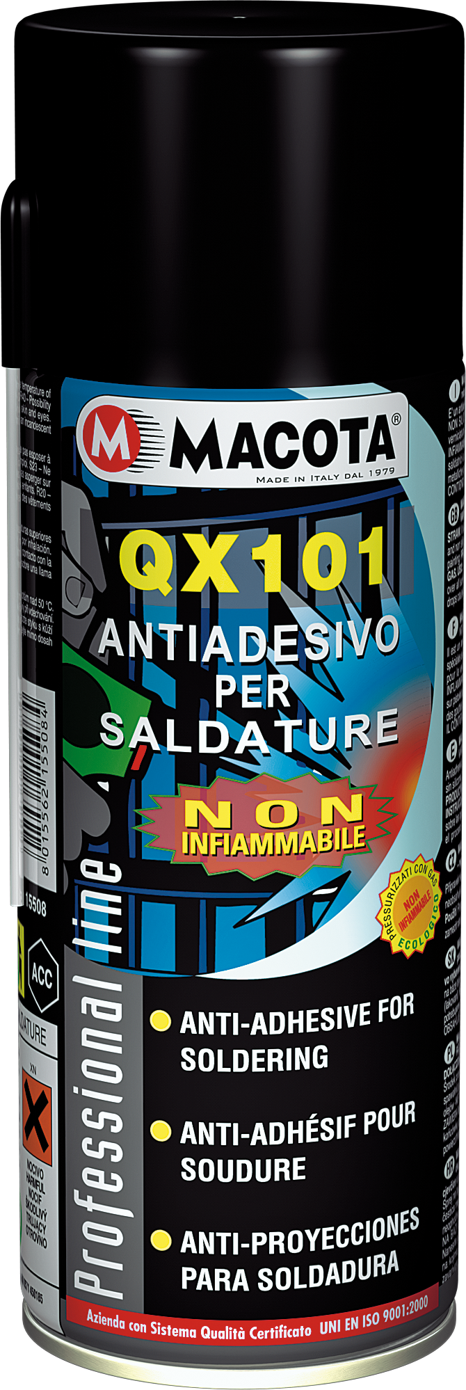 QX101: Antiadesivo per saldature