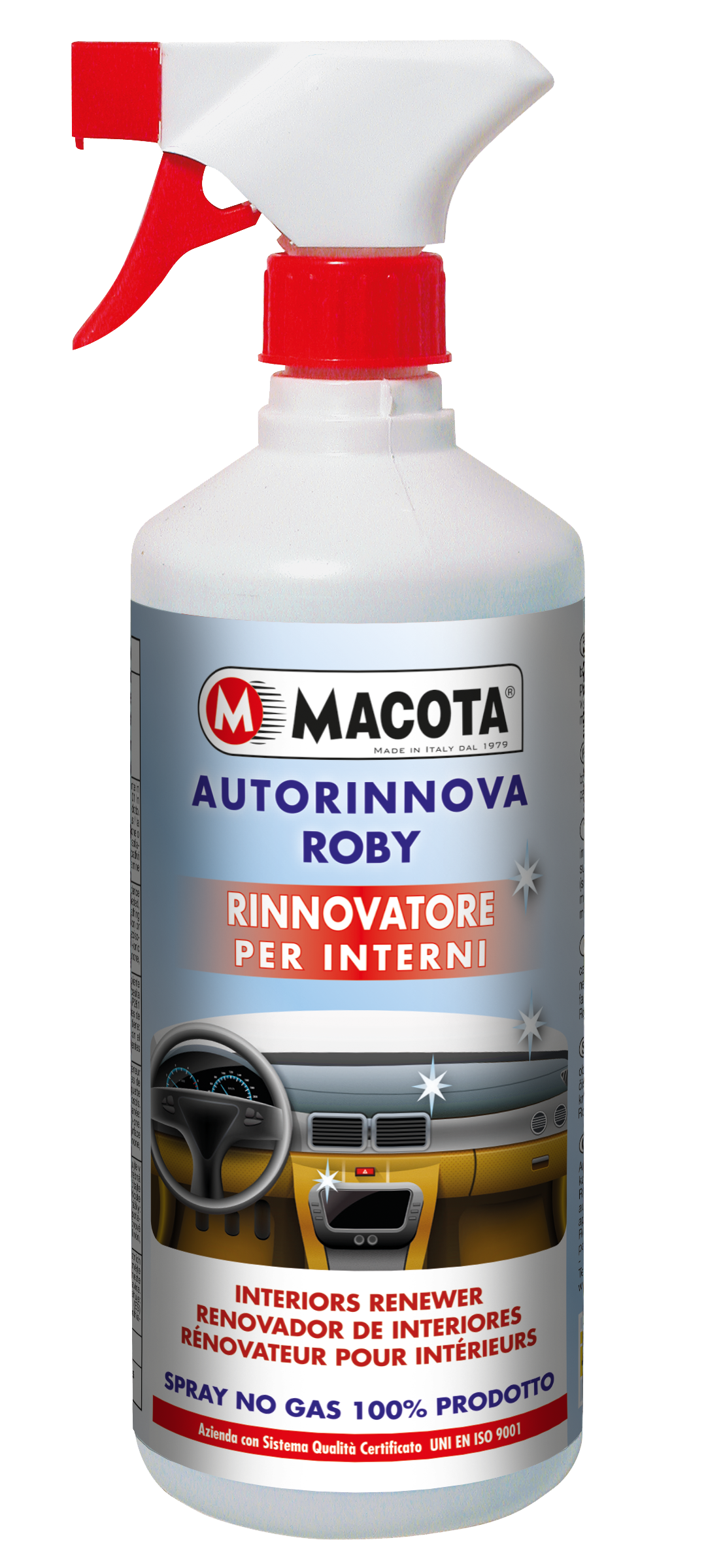 ROBY: Pulitore per interni auto